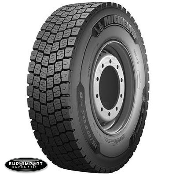 Michelin X MULTI HD D  315/80 R22 156_150 L   POSTERIORE DOT 2025